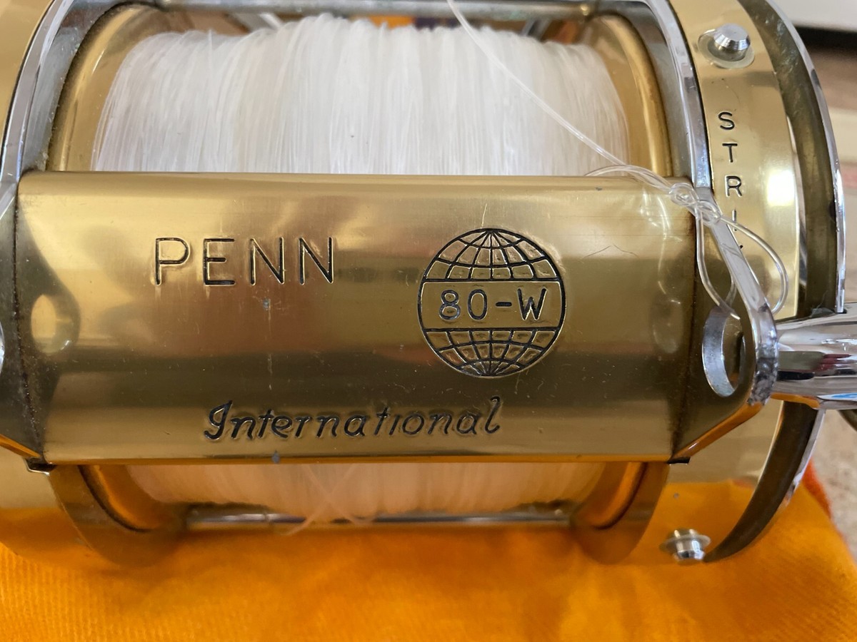 値下げしました。OLD PENN International 80 リール Penn International 80 Big game Vintage made in USA reel from Japan
