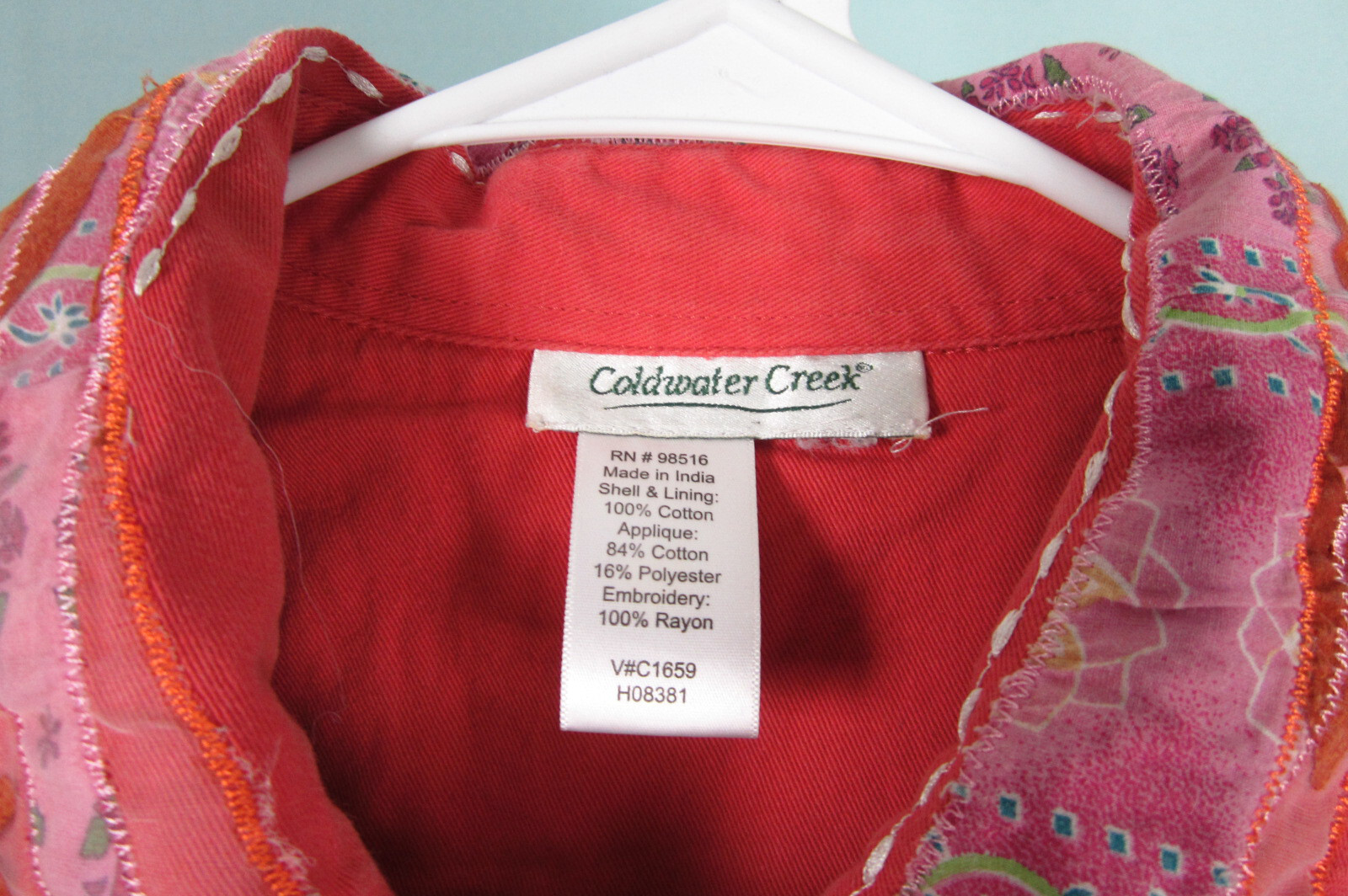 Coldwater Creek Jacket Cotton Polyester Lining Co… - image 2