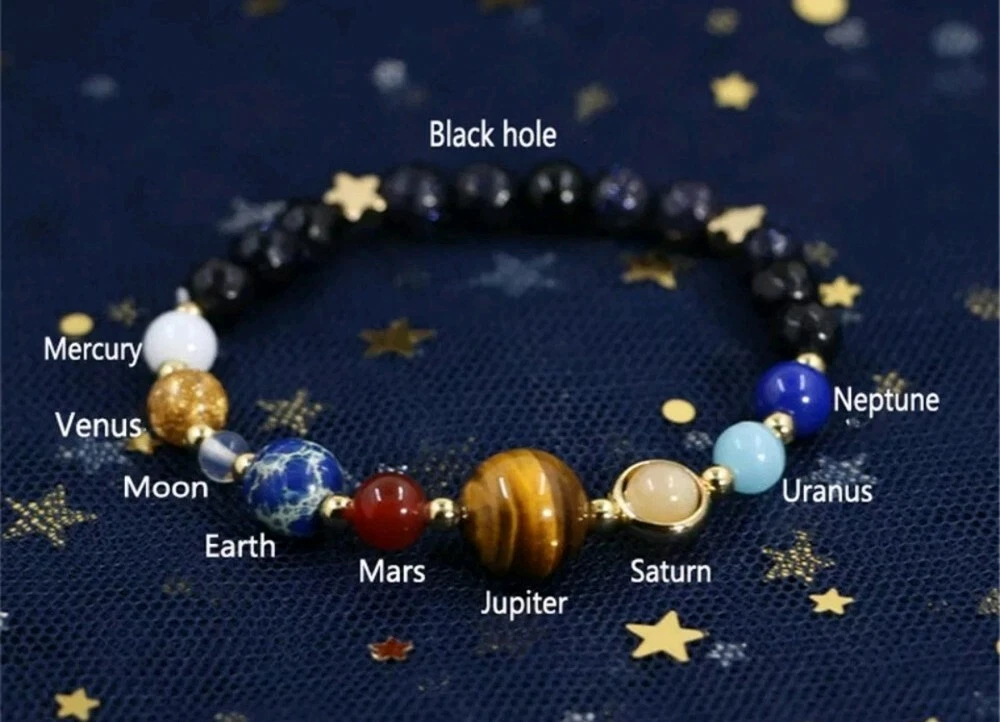 Solar system charm bracelet sale