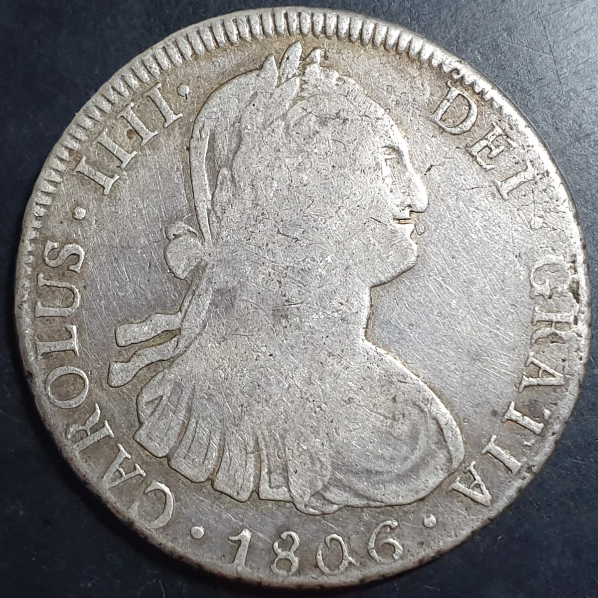 8 Reales Uncertified 1806 Year Colonial Mexico Coins (Pre - 1821