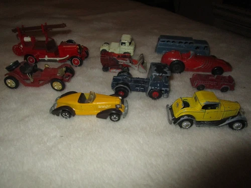 10 Vintage Matchbox & Diecast vehicles