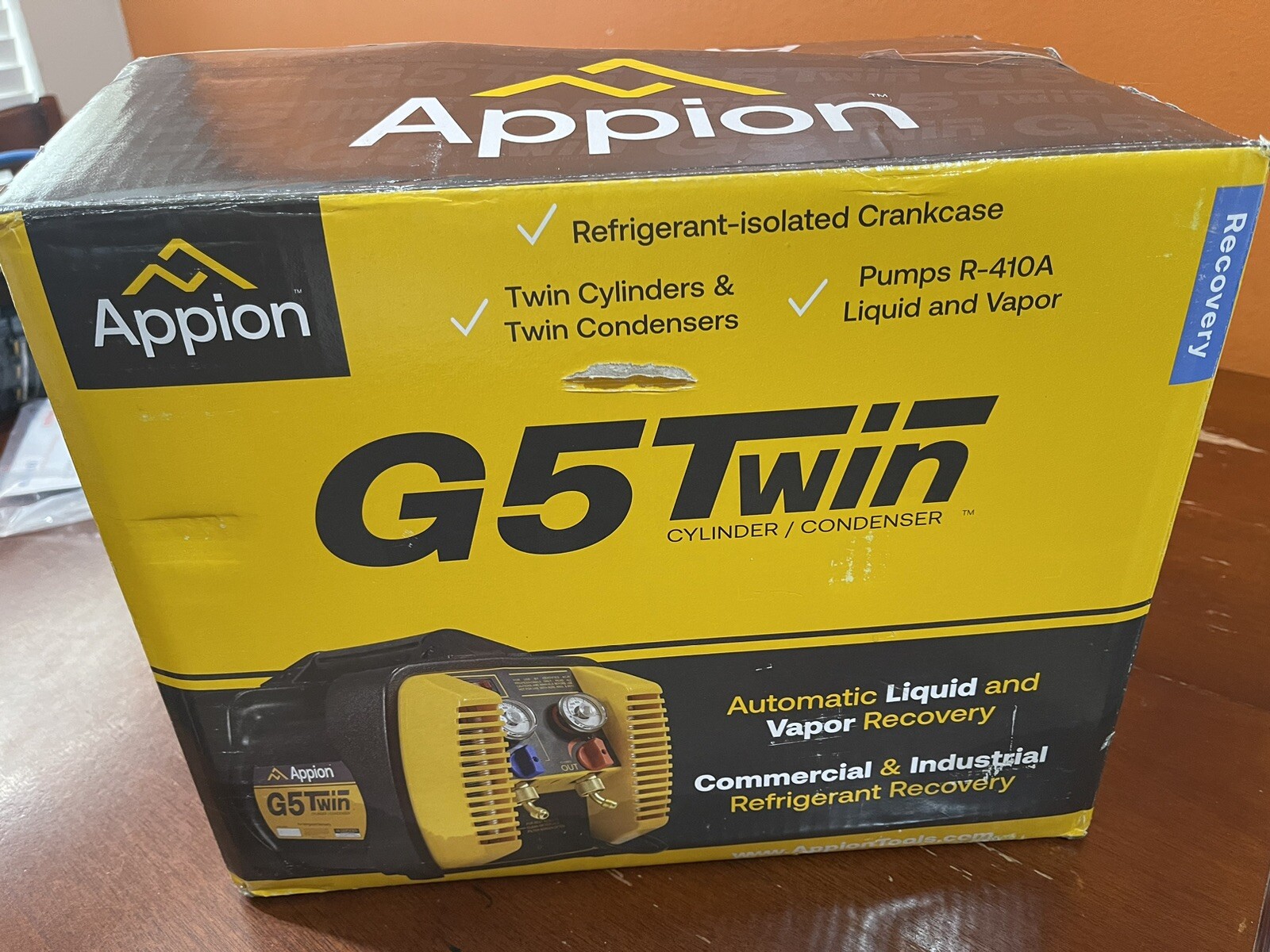 Appion G5TWIN Refrigerant Recovery Machine HVAC eBay