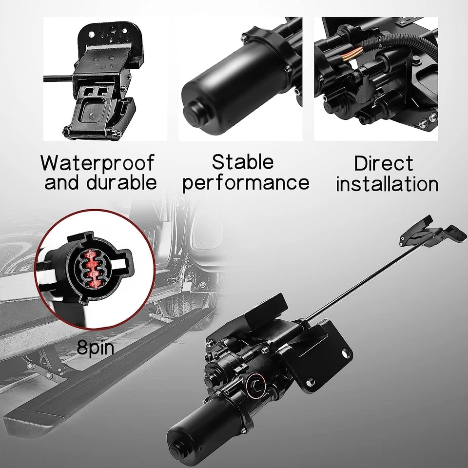 Motor de prancha de corrida lateral direita com conjunto de suporte compatível com Ford Expedition Lincoln - Imagem 2 de 4