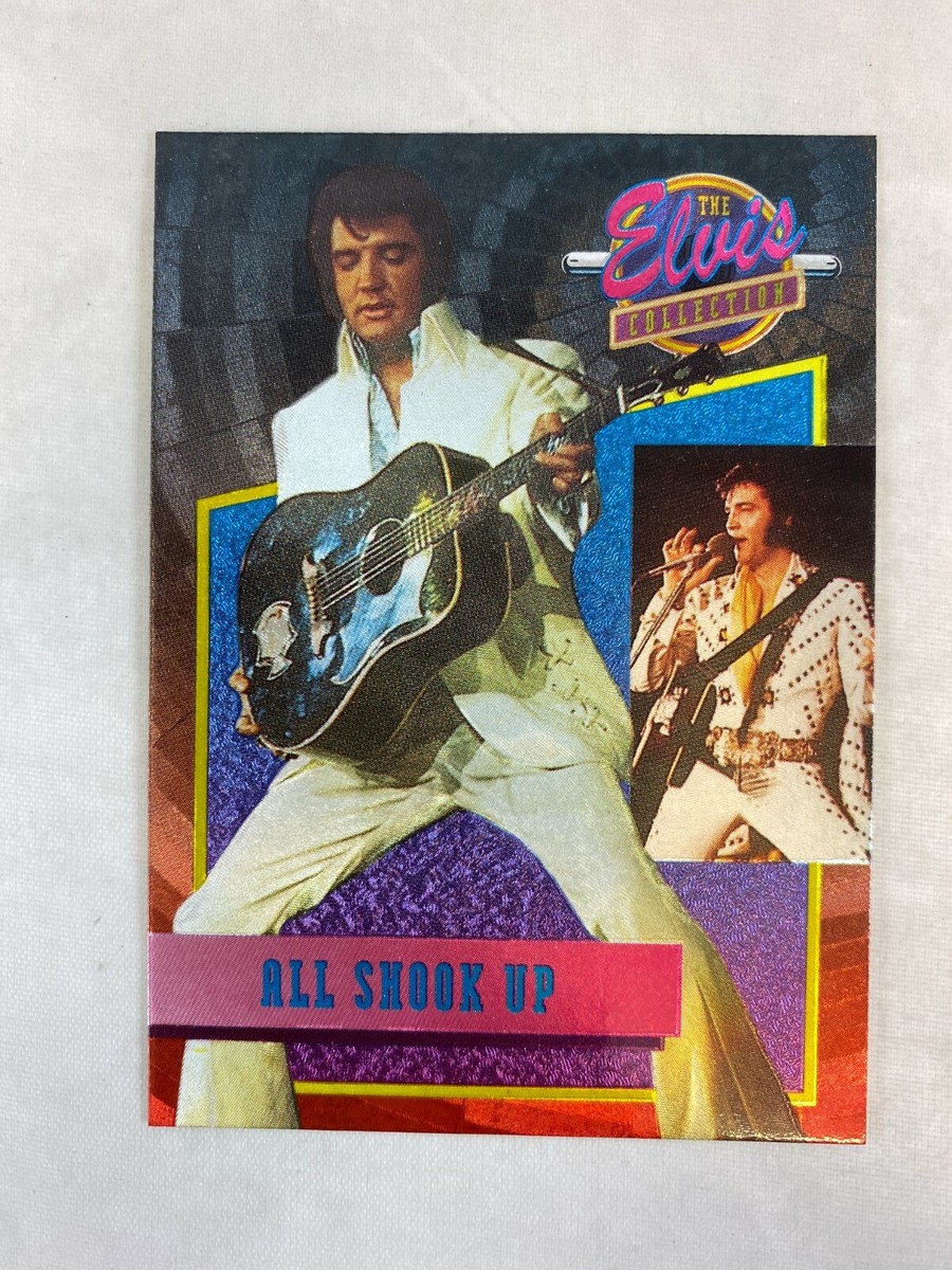 ELVIS PRESLEY River Group 1992 DUFEX Chase Card (Blank Back) ALL