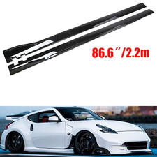 For Nissan 200sx Glossy Black 2.2m86.6inch Side Skirt Extensions Rocker Lip For Nissan 200sx Glossy Black 2.2m86.6inch Side Skirt Extensions Rocker Lip