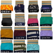 NUEVO CON ETIQUETAS AEROPOSTALE Calzoncillo Boxer Tejido Ropa Interior Talla S-M-L-XL Colores Surtidos #A6