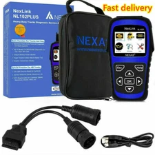 NEXAS NL102P Diesel Heavy Duty Truck Auto Diagnostic Scanner Oil Reset DPF Regen