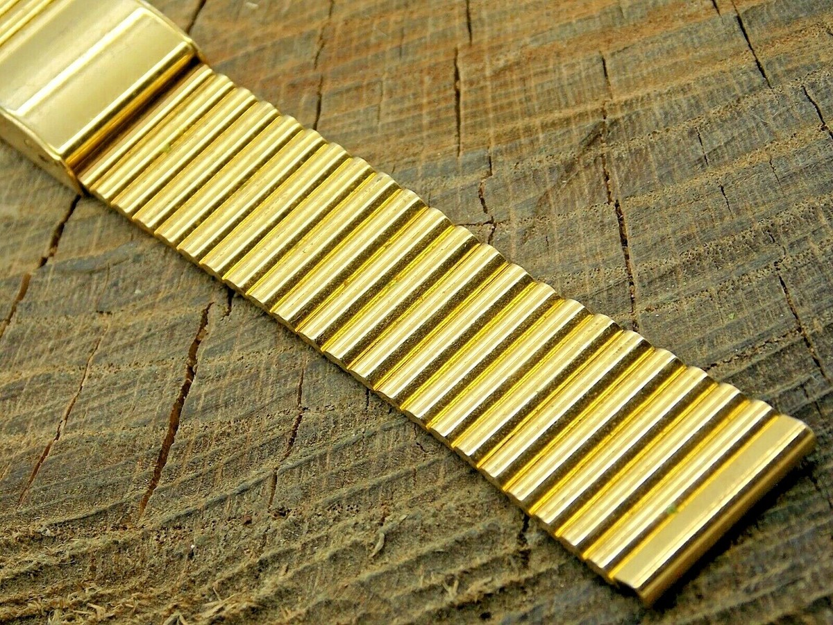 Lot De 3 Bracelets Montre Acier Inoxydable 19mm - Vintage NOS - Occasion