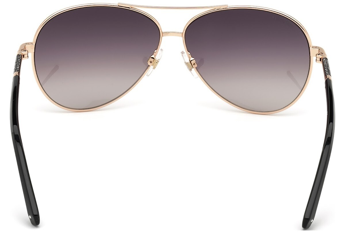 Swarovski SK292 33B Rose Gold Metal Aviator Sunglasses Frame  display picture 1