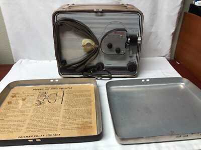 Vintage Eastman Kodak Brownie 300 Movie Projector 8 MM 1/1.6 Lens