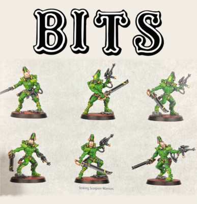 Warhammer 40k Aeldari Striking Scorpions Bits Eldar Kill Team Salvation40,000 