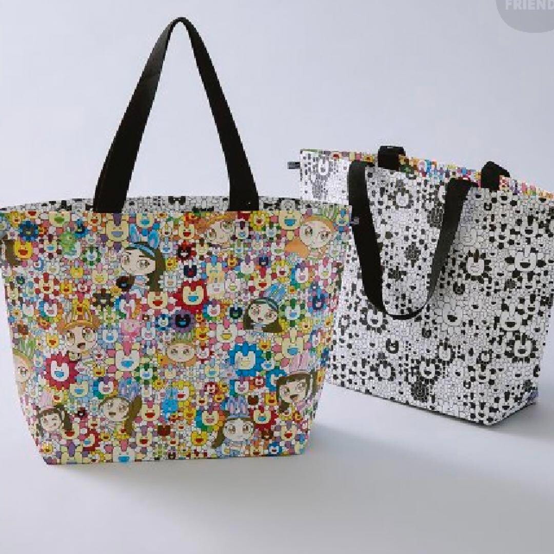 NewJeans × Takashi Murakami Premium Tote Bag L Size Bunnies