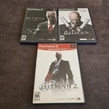 Sony PlayStation 2 PS2 CIB COMPLETE Hitman Trilogy Tested & Working 