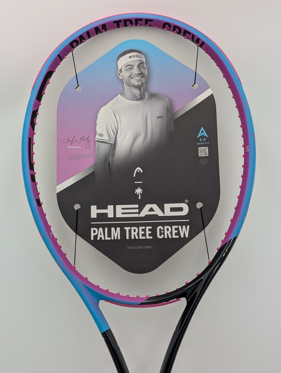 New Head Radical MP Palm Tree Crew Tennis Racquet size 4 1/2
