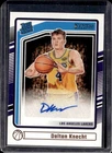2024-25 Panini Donruss Dalton Knecht Rated Rookie Auto Autograph #259 Lakers