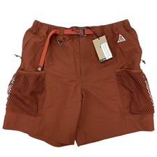 Nike ACG Snowgrass Men's Cargo Shorts Size Men's Medium 'Cinnamon' DV9405-245