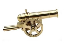 1pcsMini Cannon, Desktop Artillery Model, Vintage Metal Mini Cannon,...