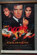 Goldeneye 007 Original Movie double sided Cinema Poster 1995 685mm x 985mm