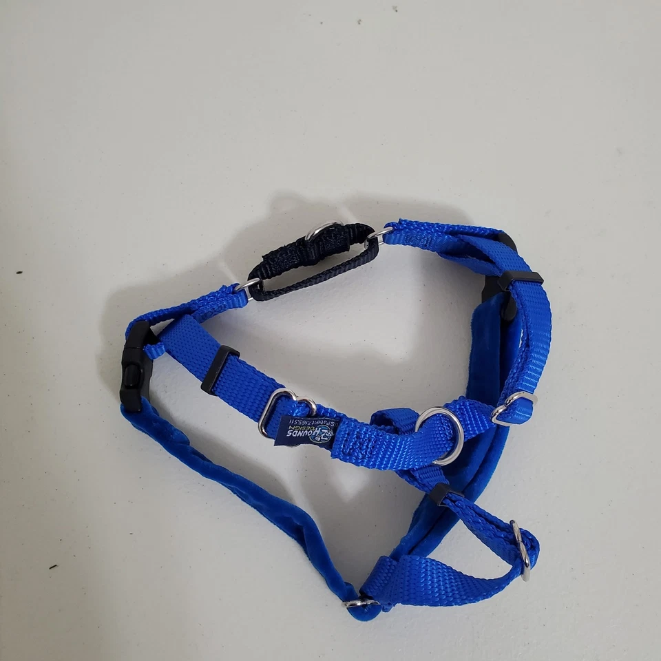Arnés ajustable 2 Hounds Designs perro azul libertad sin tirar talla. S Foto 2 de 4
