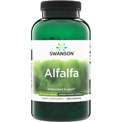 Swanson Alfalfa 500 mg 360 Caps