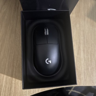 *OHNE DONGLE* Logitech G Pro X Superlight Kabellose Maus Schwarz 