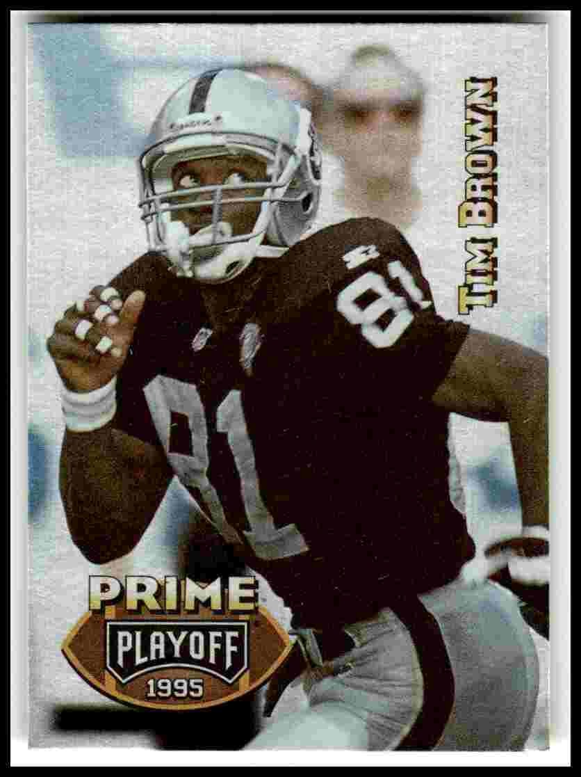 1995 Playoff Prime #73 Tim Brown