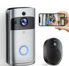 Veatool 1080P HD WIFI 2 Way Audio Video Doorbell V5 Wireless Camera, Model: V5,
