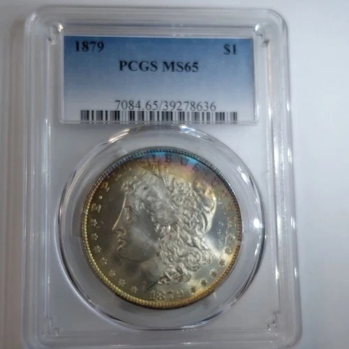 1879 P  PCGS MS65 Morgan dollar