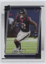2021 Panini Clearly Donruss Rated Rookie Nico Collins #80 1oa8