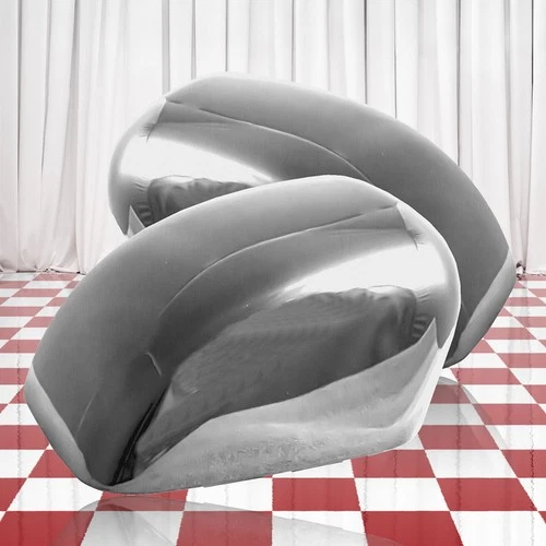 Set of 2 Chrome Mirror Covers for 2020-2021 Ford Explorer Limited/Platinum/ST