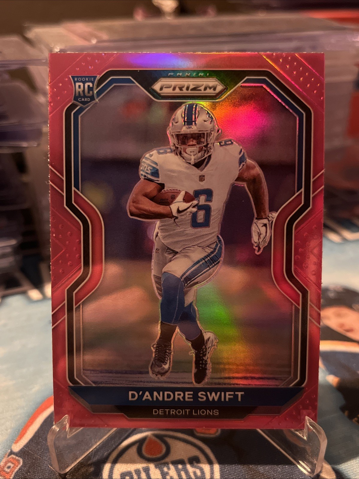D’Andre Swift 2020 Panini Prizm Rookie Pink #358 SP Lions BCX-396
