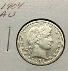 1904 AU Barber Quarter