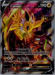 Jolteon V SWSH183 Full Art Holo Promo