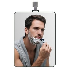 Shower Mirror Fogless for Shaving Men Fog Free Anti Fog Bathroom No Fog Proof...