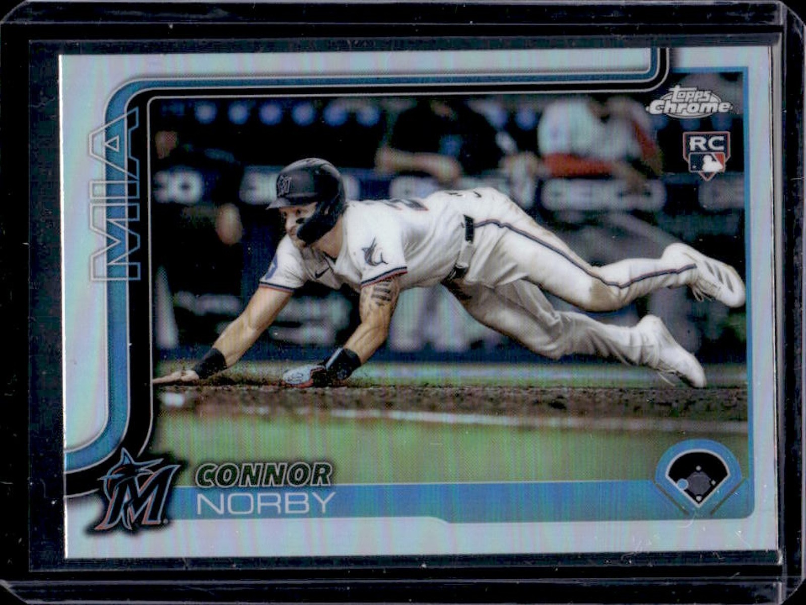 2025 Topps Chrome Connor Norby Image Variation RC Rookie #199 Marlins