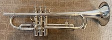 King 1055t Silver Flair Trumpet - Professionally Cleaned/Serviced