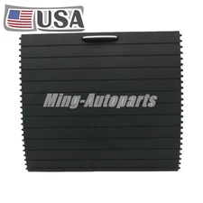 Black NEW Console Cup Holder Tray Roller Blind Cover Fits Benz W166 ML300 ML350