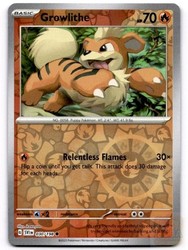 Growlithe 030/198 Scarlet & Violet Base Set Reverse Holo