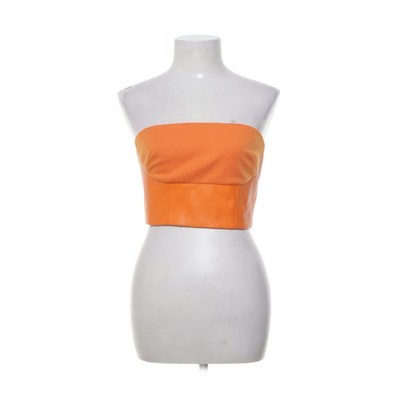 NA-KD, Tube Top, Größe: 36, Orange, Elasthan/Polyester, Einfarbig #Bcx