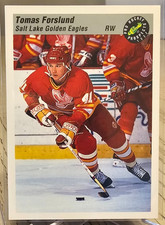 1993 Classic Pro Hockey Prospects Tomas Forslund #139 Calgary Flames