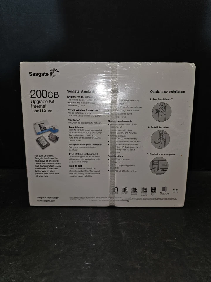 Seagate BarraCuda 200GB 7200RPM Ultra ATA HD 3.5" Desktop Hard Drive ST3300822A - Image 3 of 4