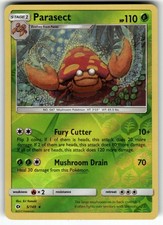 Parasect 5/149 SM Base Set LP Pokemon Card TCG