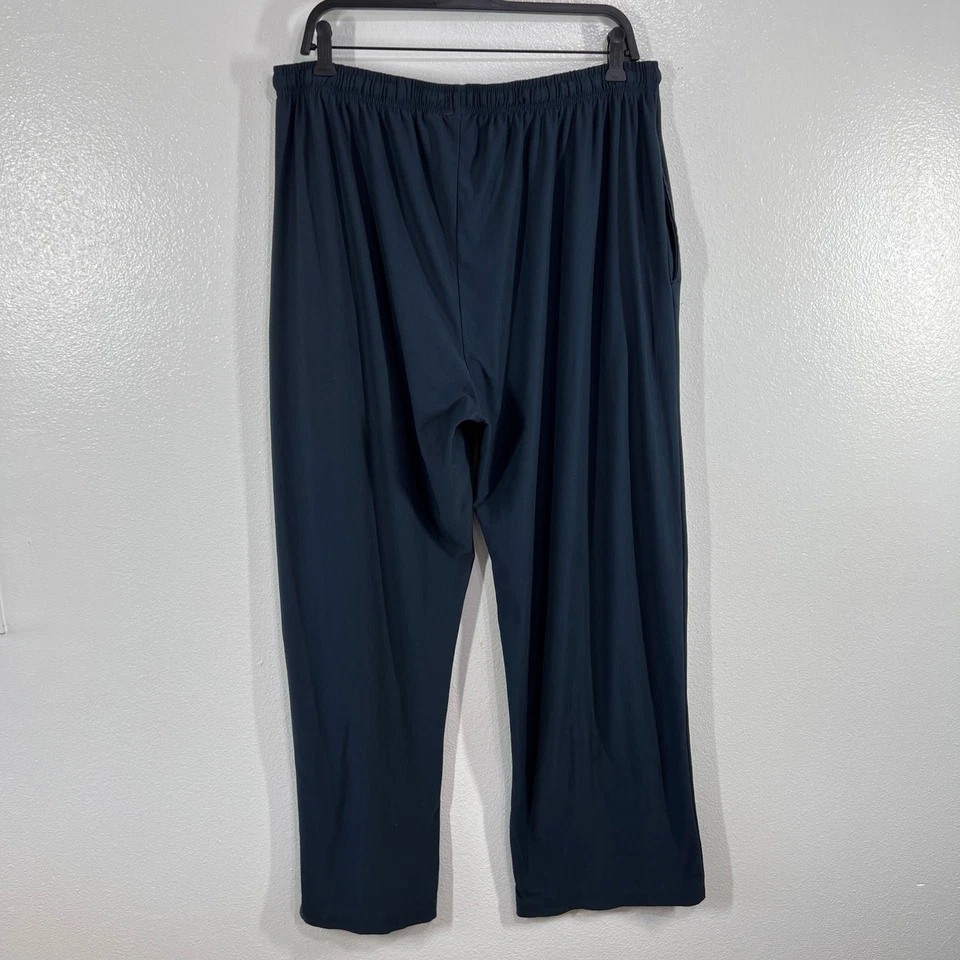 NFL Team Apparel Seahawks Lounge Pants XL Black Drawstring Sleepwear Mens - Image 2 of 4