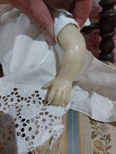 Antico Gesù Cera 37 CM Napoleone III - Picture 4 of 18