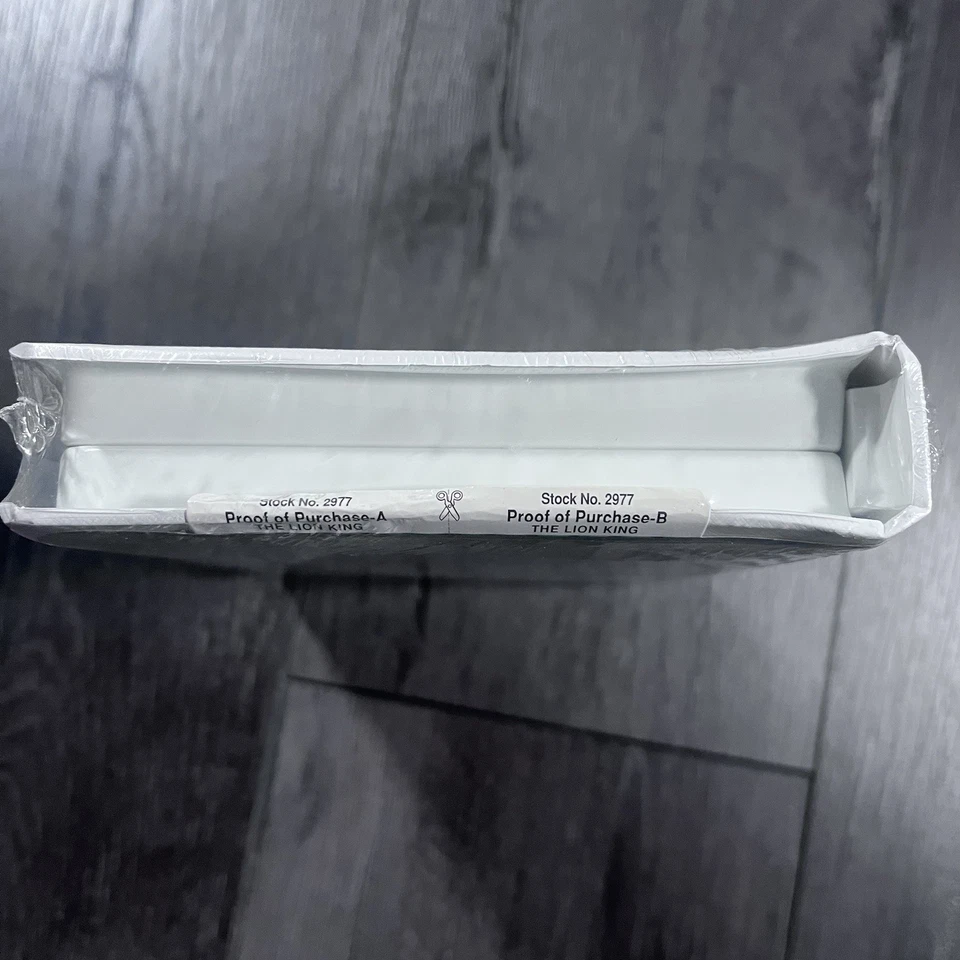 The Lion King Masterpiece 1994 VHS 2977 VHS 1-55890-897-8 Sealed Kmart Origin - Image 3 of 4