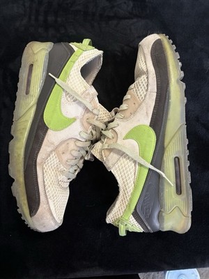 Nike Air Max Terrascape 90 Beige Green Brown Men's Mesh Synthetic Sneakers