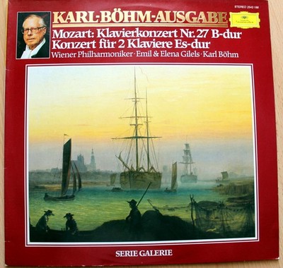 Karl Böhm, Wiener Philharmoniker, Elena Gilels, Emil Gilels, Wolfga Vinyl 200385
