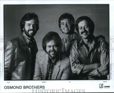 1982 Press Photo Osmond Brothers, Rock Group - pix19656