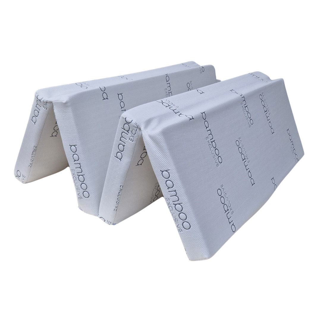 Colchón plegable de espuma cama invitados futon sillón adultos 180 x 120 x 8 cm