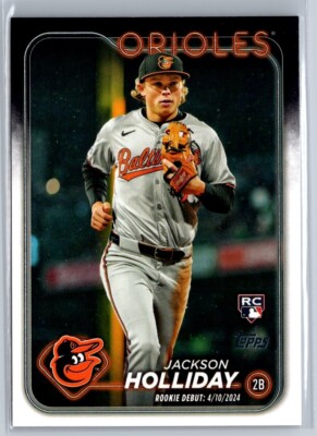 2024 Topps Update #US97 Jackson Holliday Baltimore Orioles RC